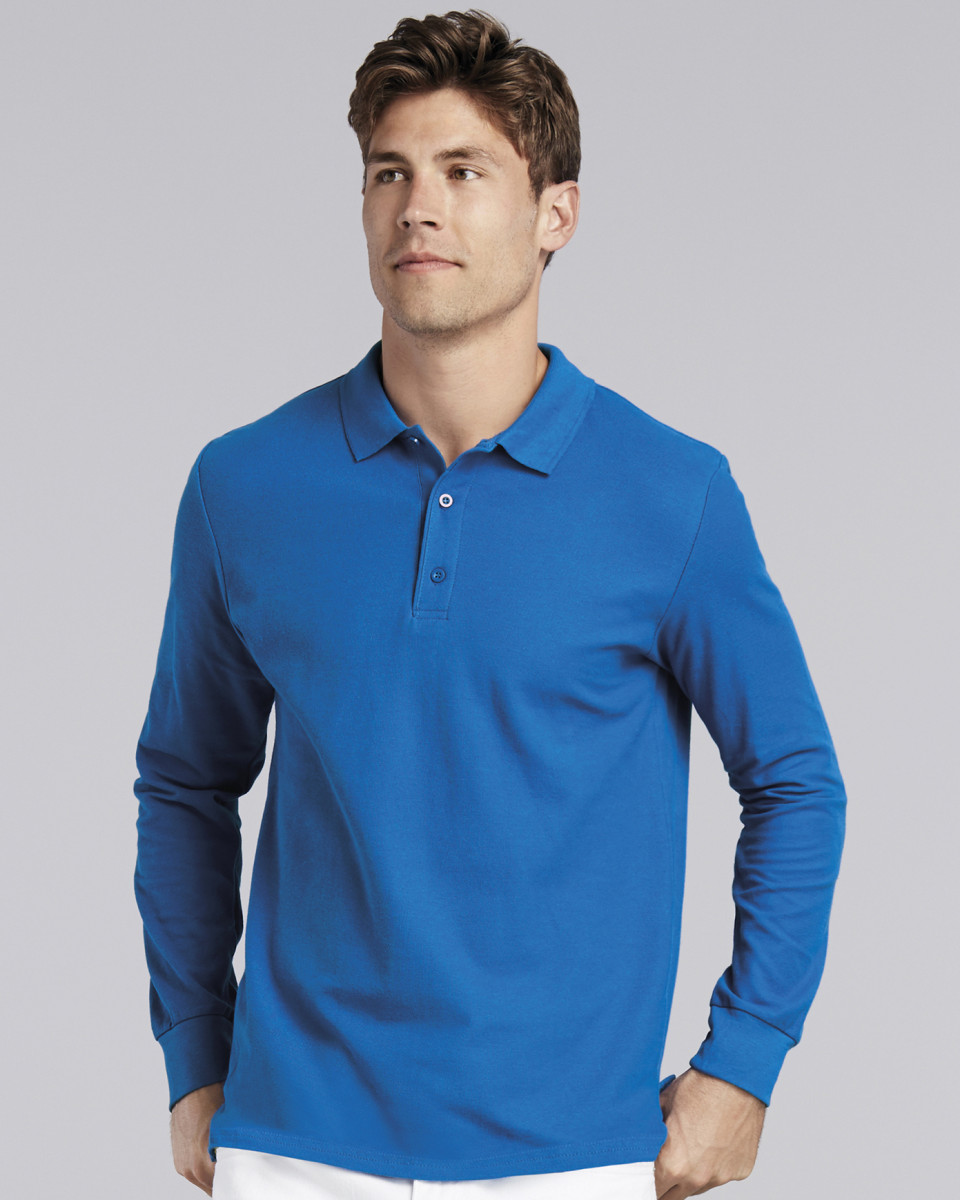 Gildan Premium Cotton L/Sleeve Polo