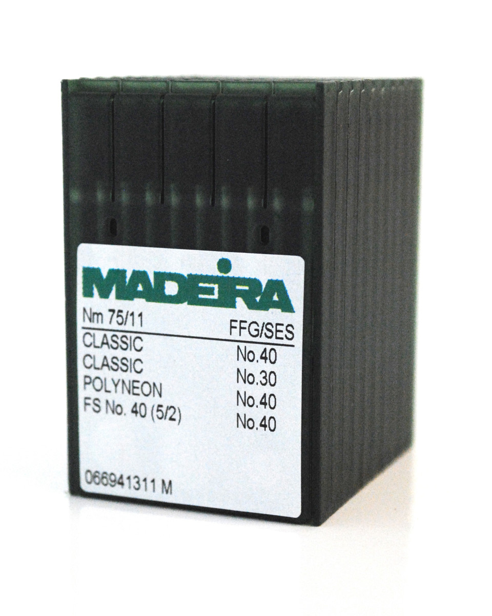 Madeira Sharp Point 75 Needles (100 Pak)