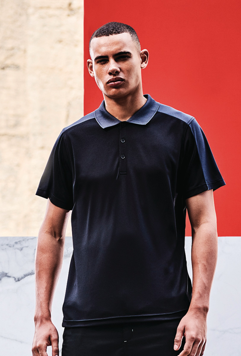 Regatta Mens Contrast Wicking Polo