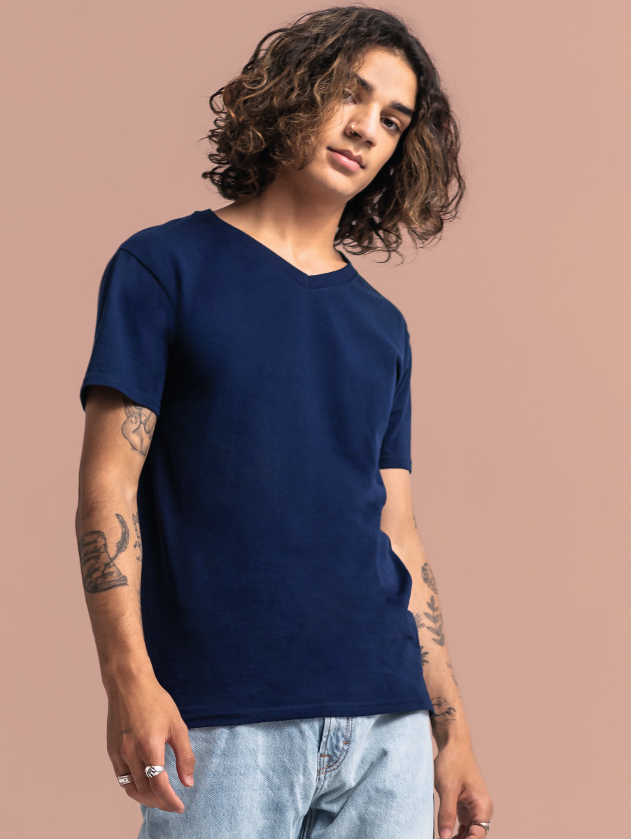 Fruit Of The Loom Iconic 150 V-Neck T