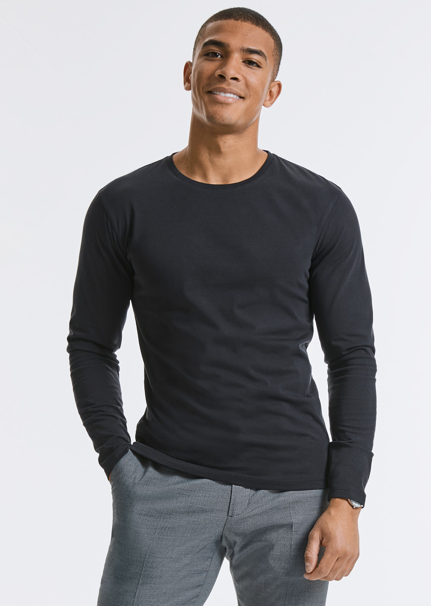 Russell Mens Pure Organic L/S Tee