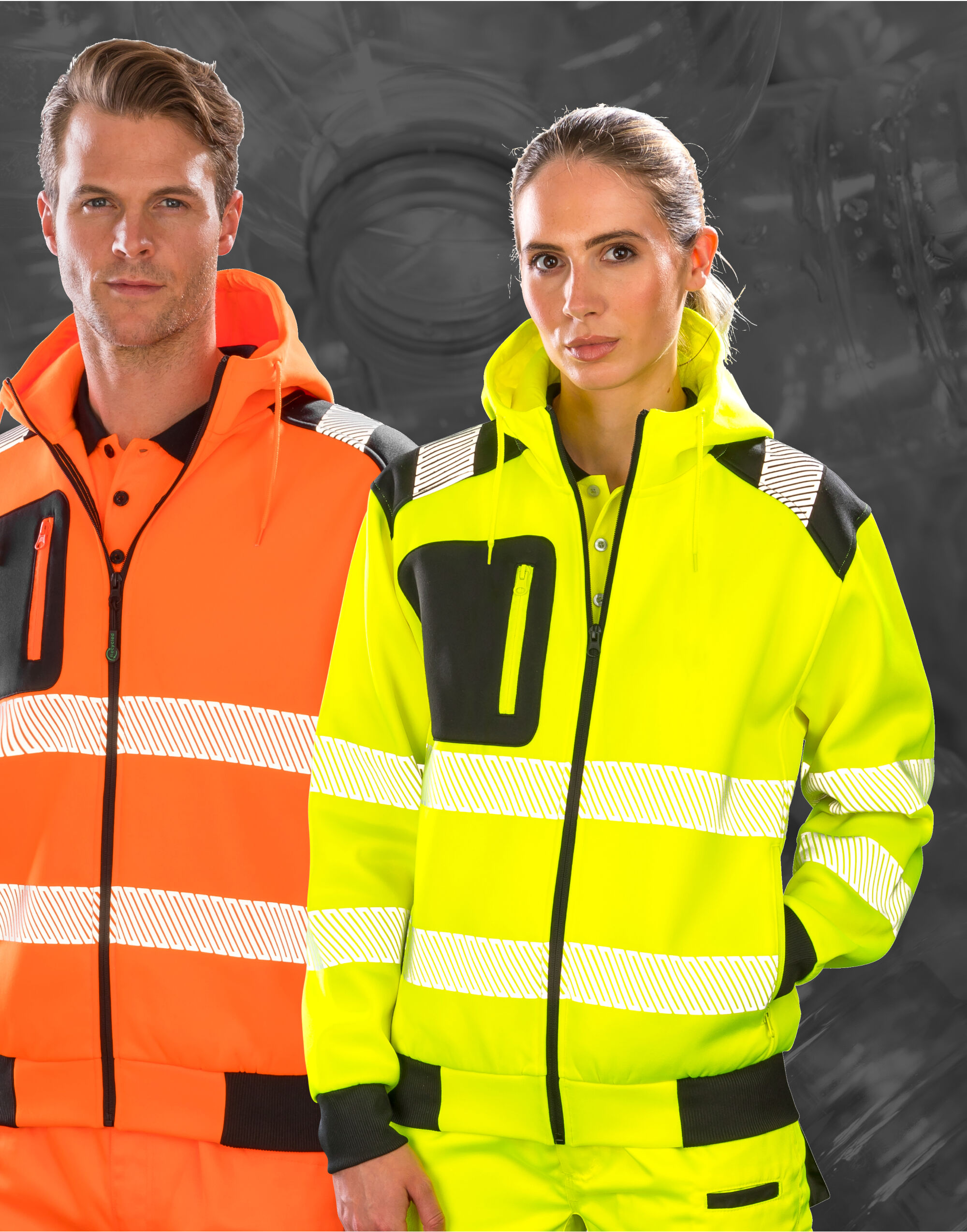 Result Recycled Robust Zip Safety Hoody