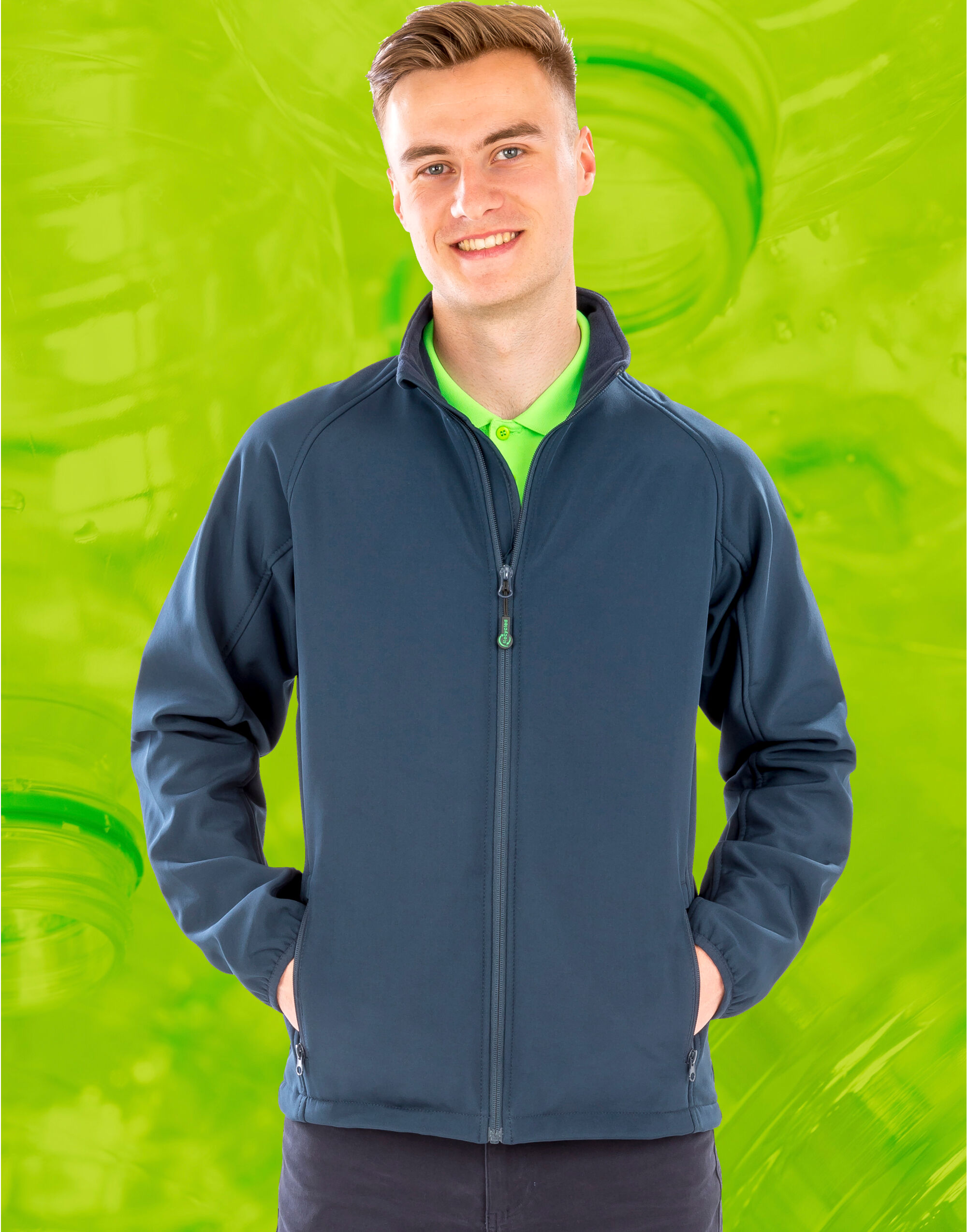 Result Recycled Mens Printable Softshell