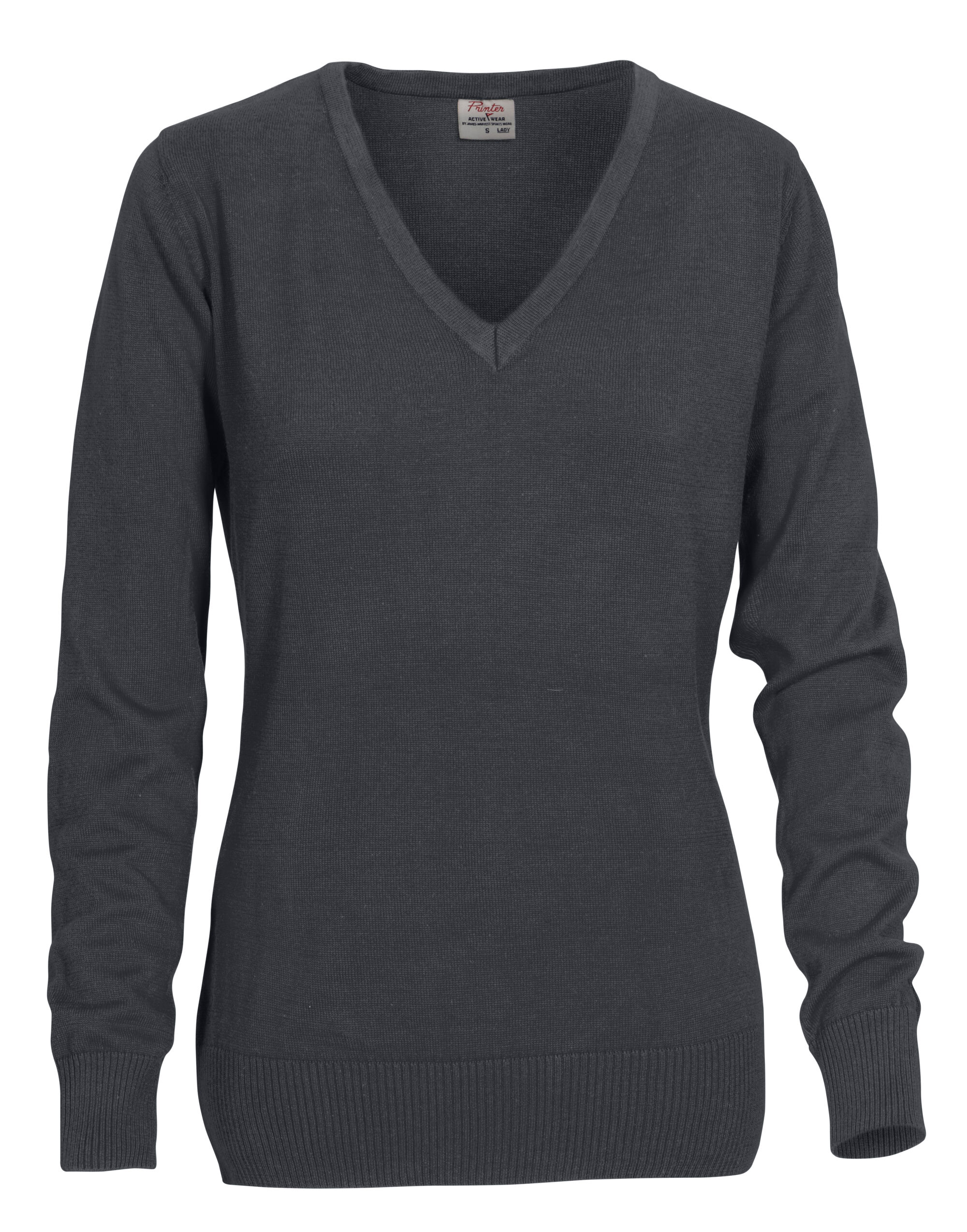 Ladies Forehand Knitted V Neck