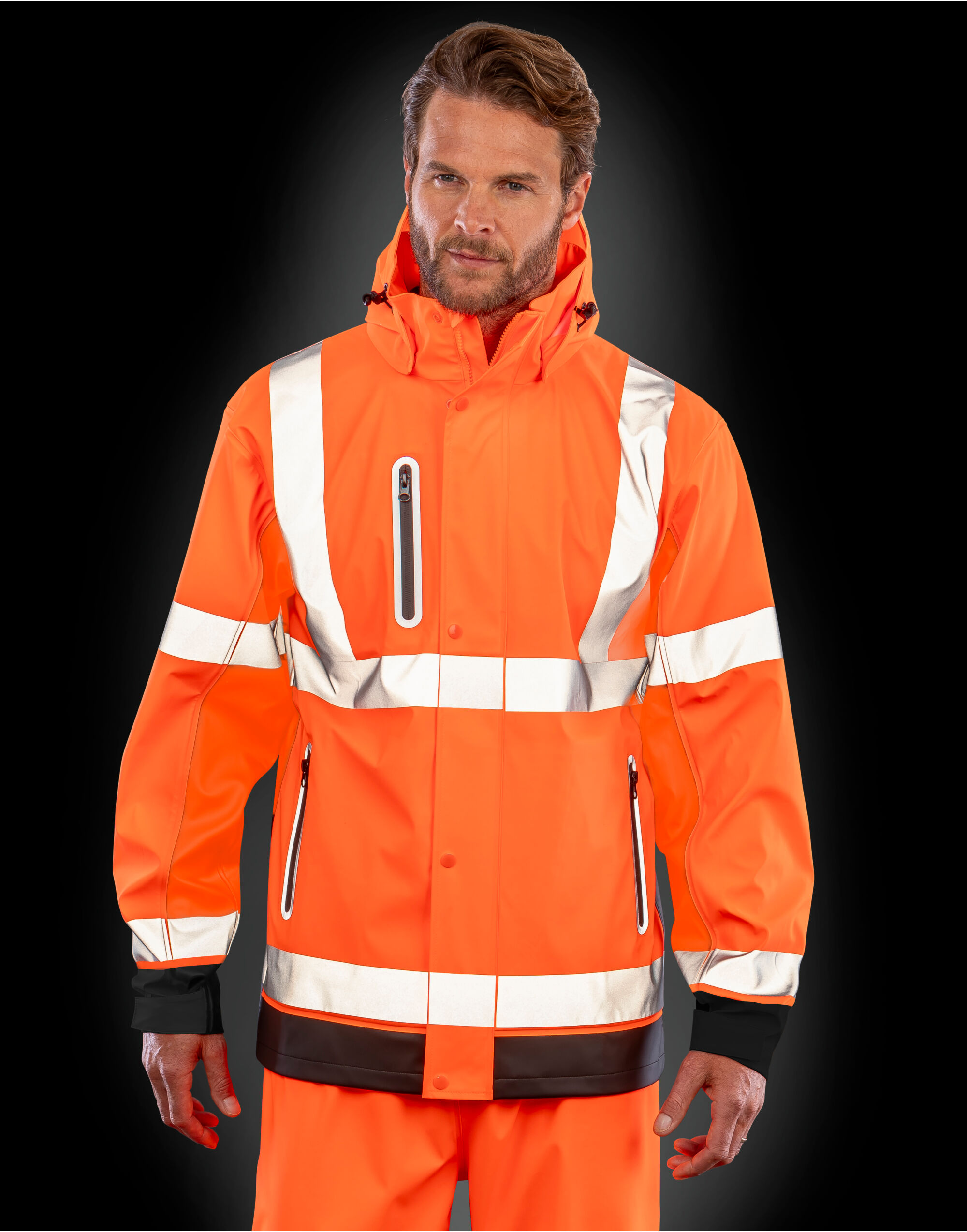 Heavy Duty Prism PU Safe & Dry Jacket With Recycled Backing_x000D_
