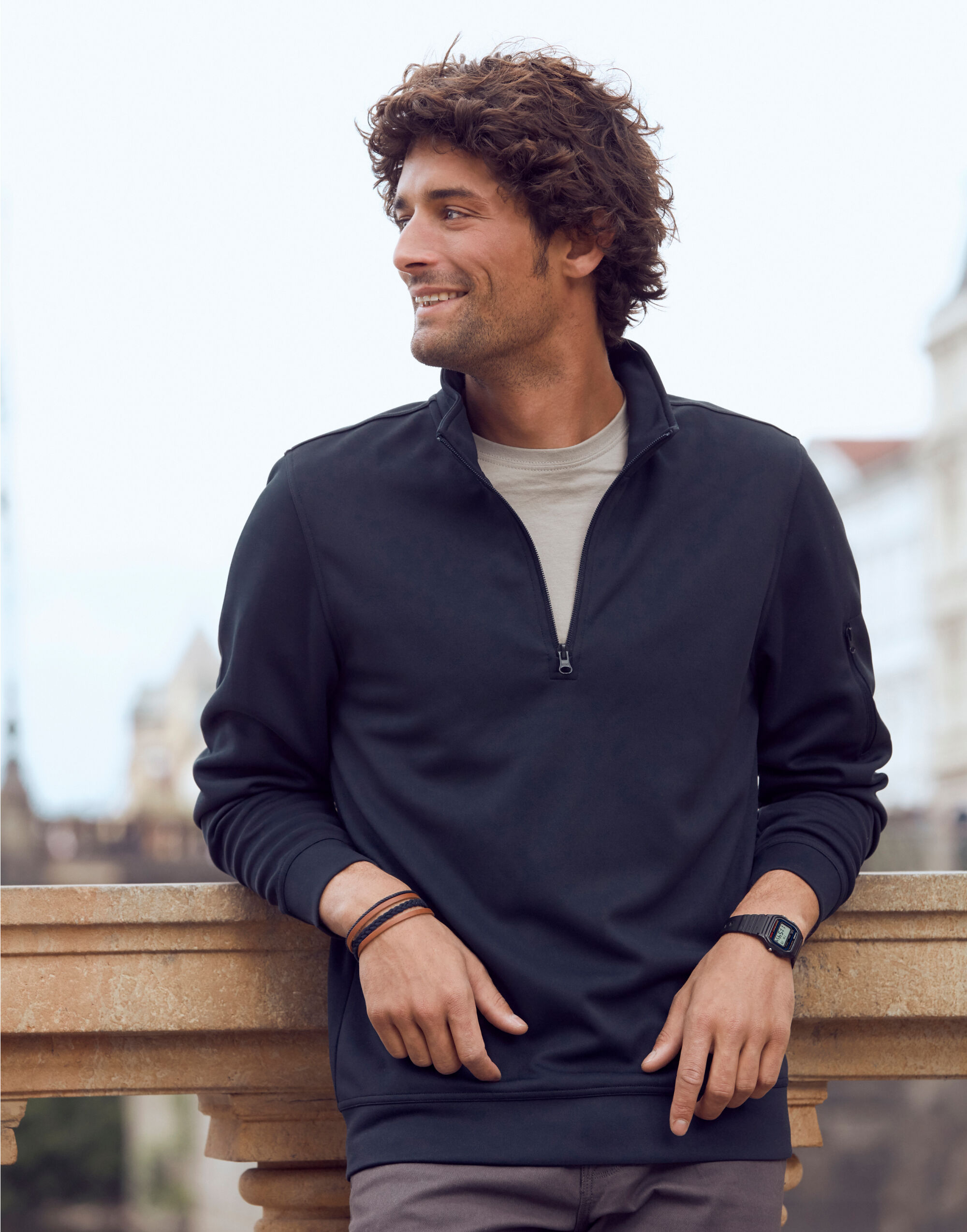 Basic Active Half Zip