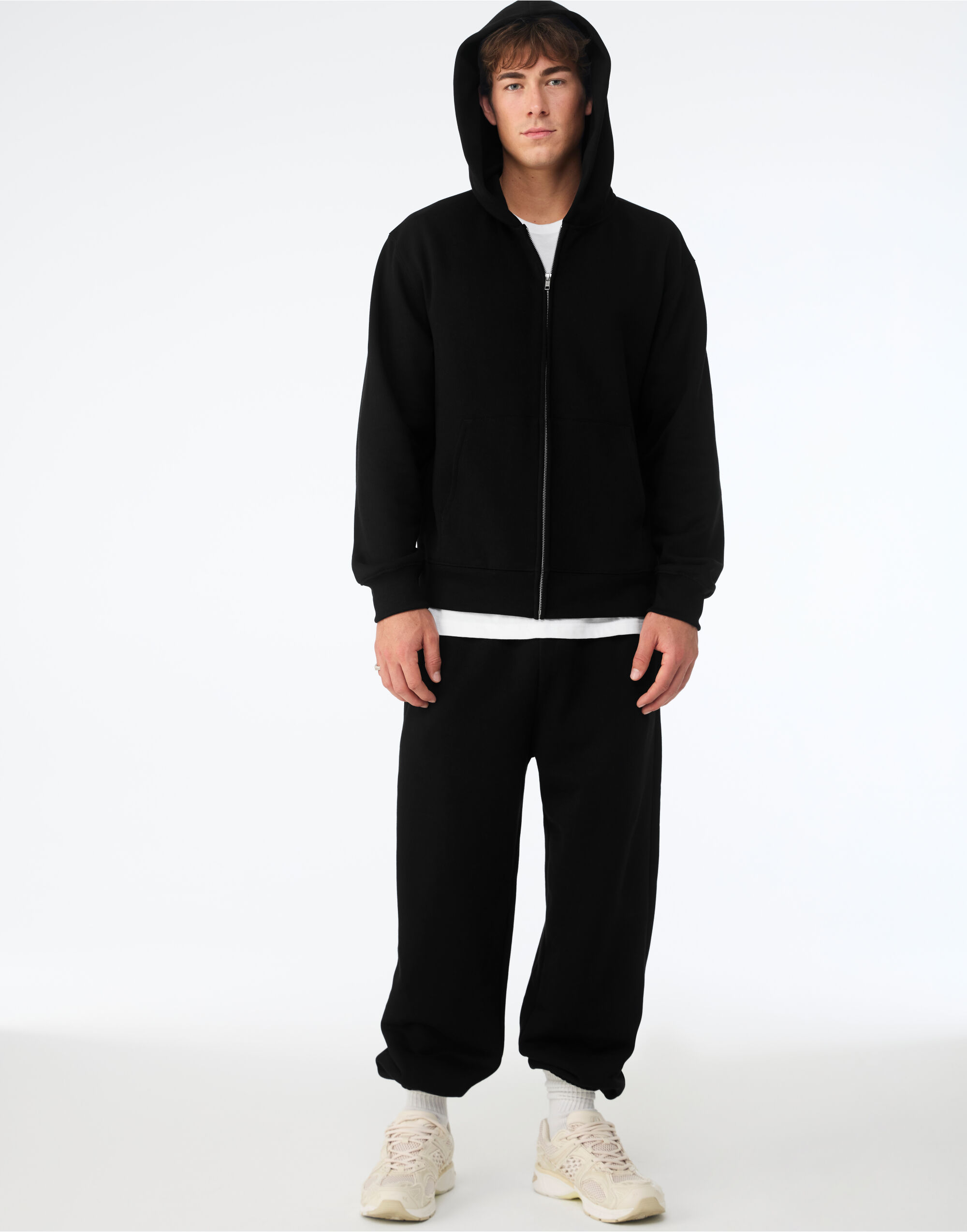 Unisex Heavy Full Zip Hoodie