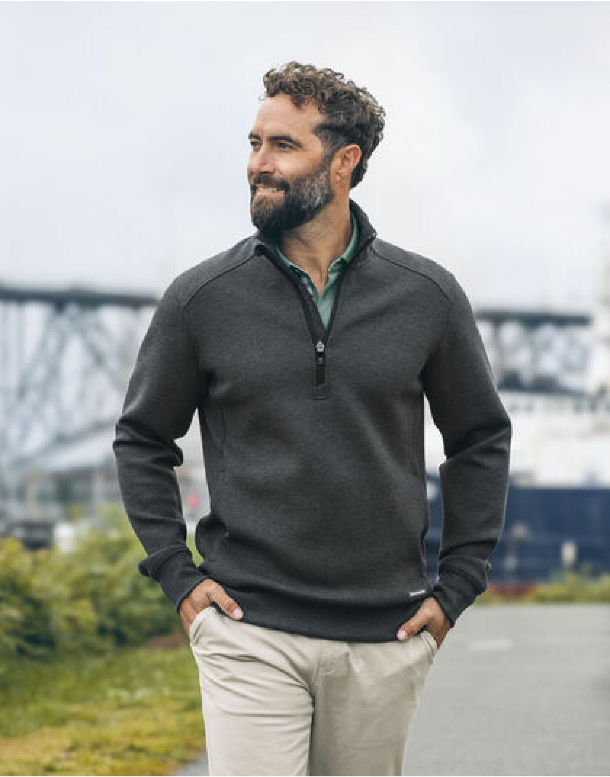 Pemberton Half Zip Men