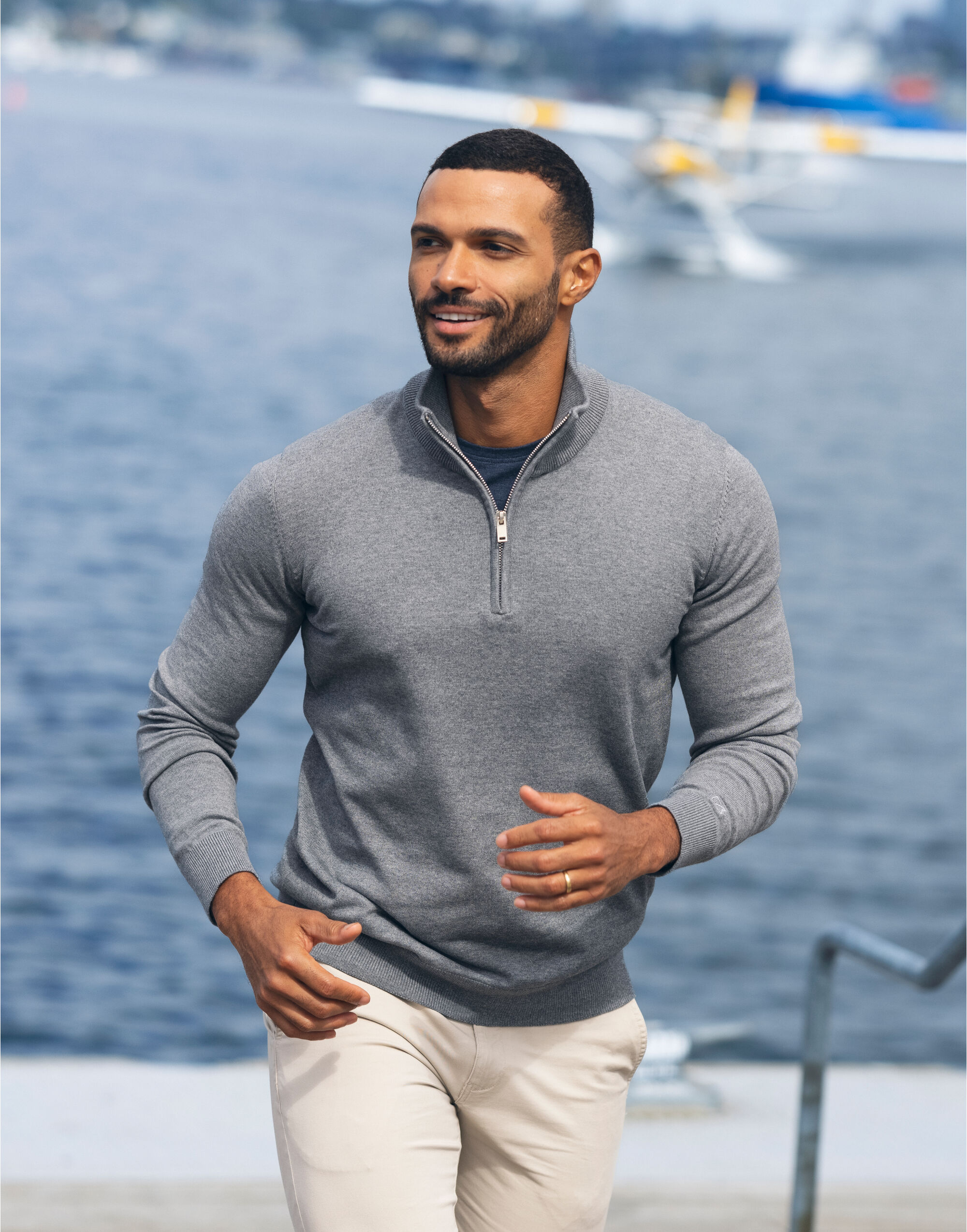 Oakville Half Zip Sweater Men
