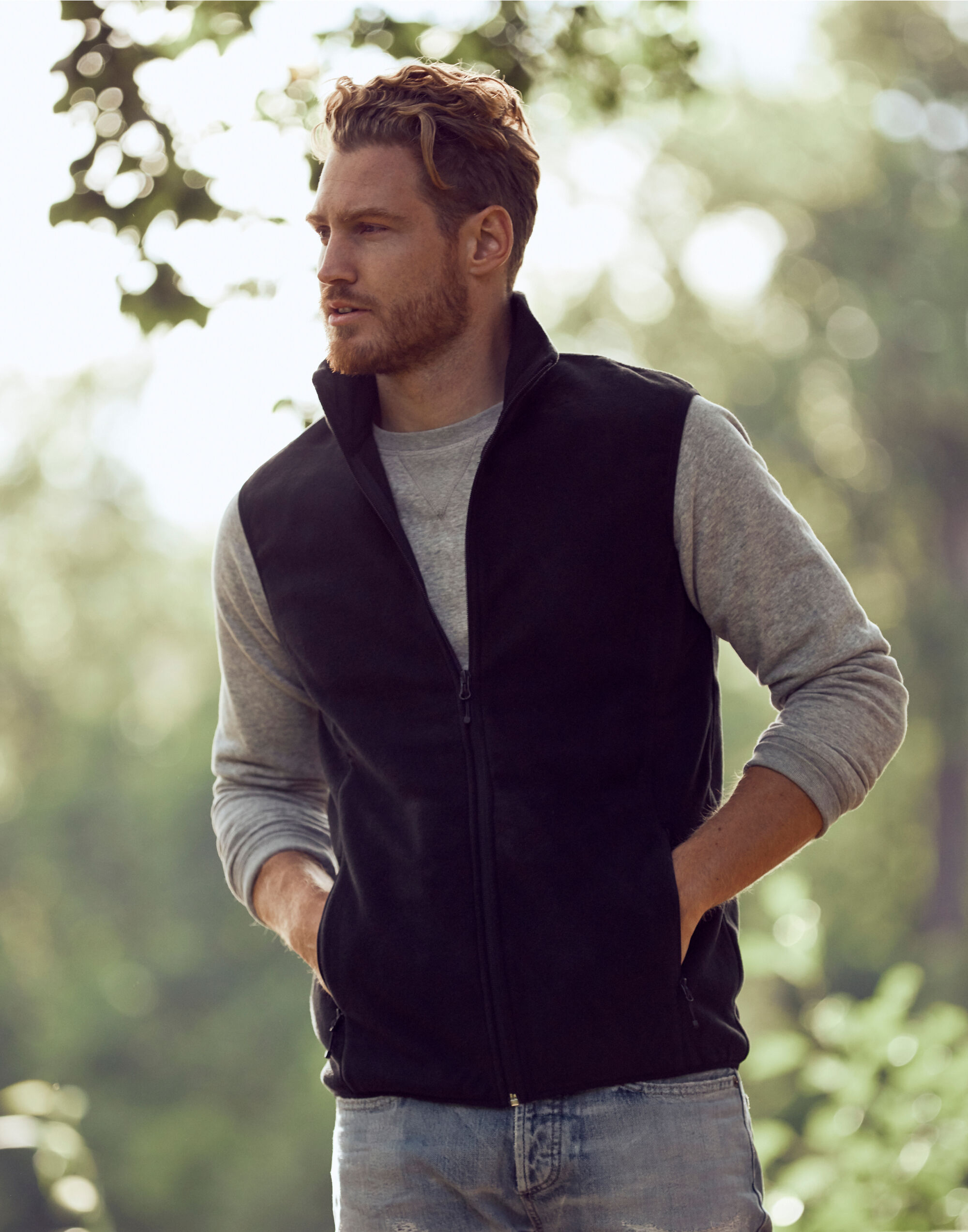Basic Polar Fleece Vest