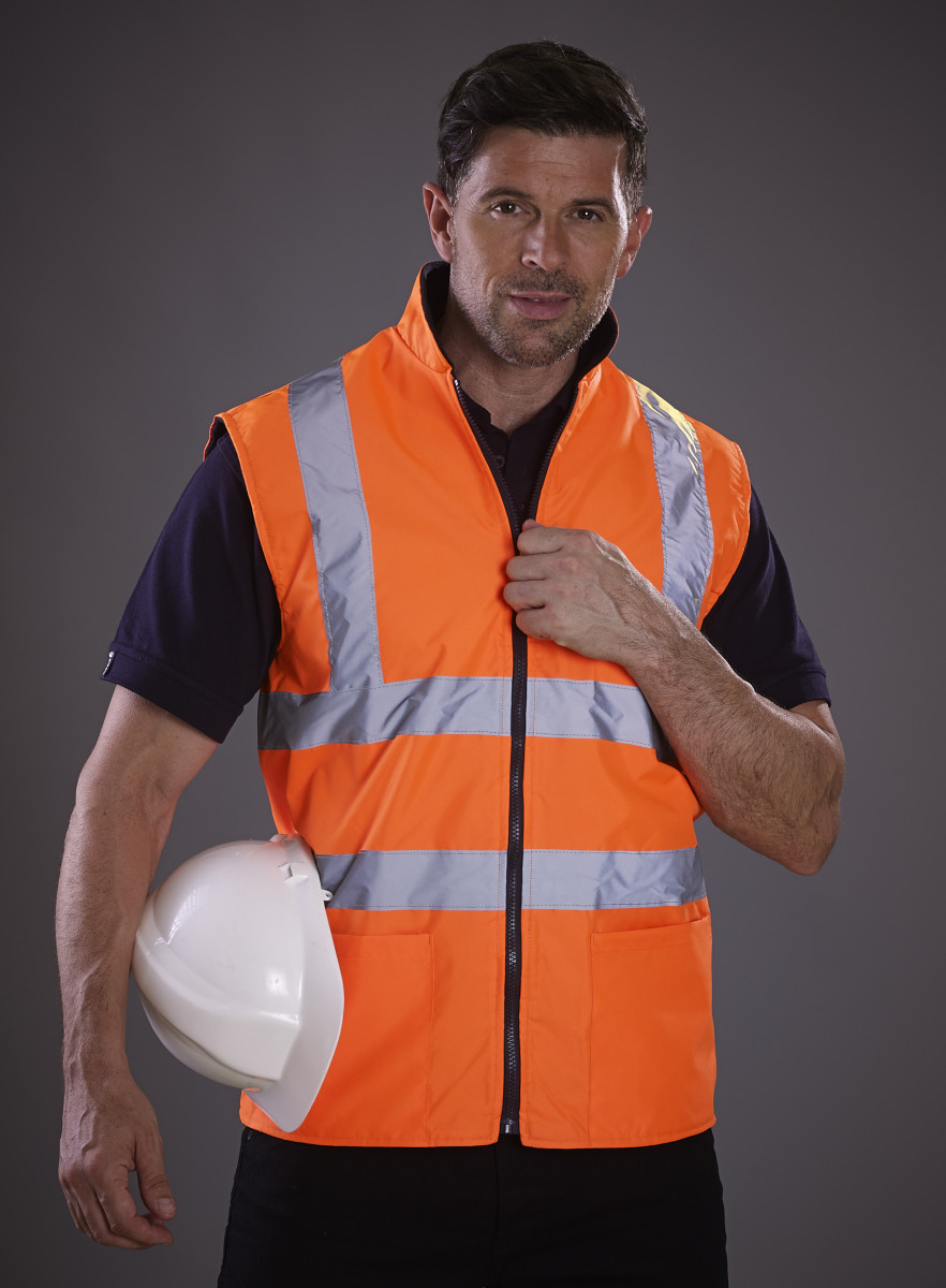 Hi-Vis Reversible Fleece Vest
