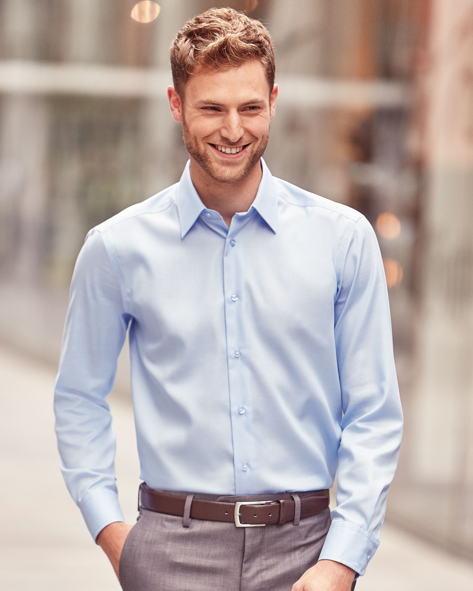 Men's Long Sleeve Tailored Ultimate Non-Iron Shirt