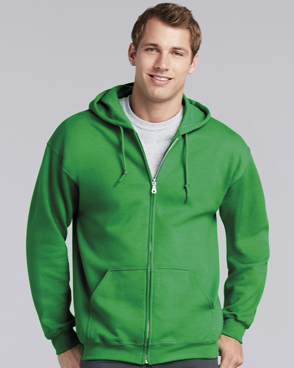Heavy Blend  Adult Full Zip Hooded Sweatshirt