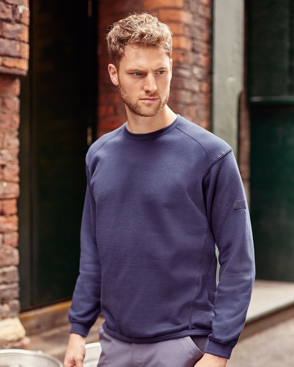 Crew Neck Set In Sweatshirt