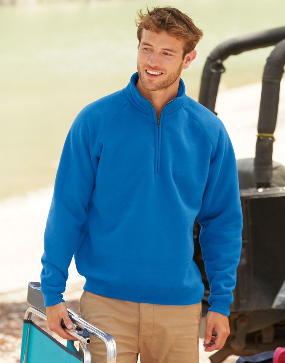 Zip Neck Sweatshirt